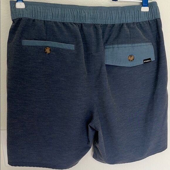 O'Neill Navy Drawstring Shorts - Picture 4 of 4